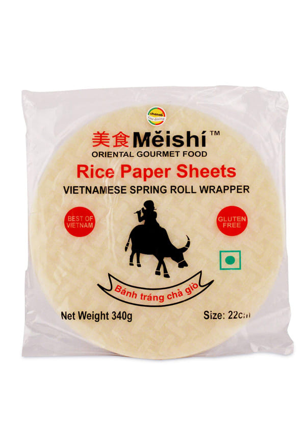 Meishi Vietnamese Gluten Free Spring Rice Paper Roll | Edible Rice Paper Sheets