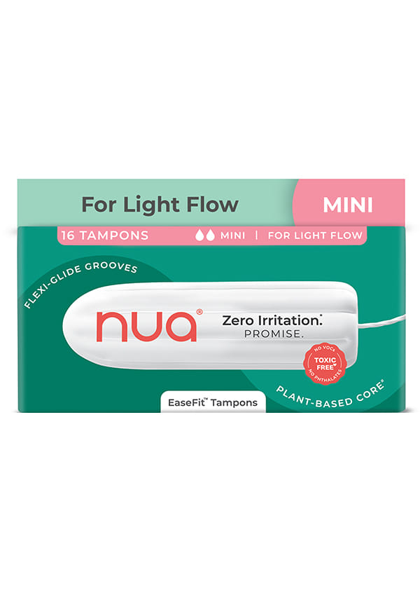 EaseFit Tampons for Light Flow, Gynaecologically Tested, Hypoallergenic, Rapid Absorption Core