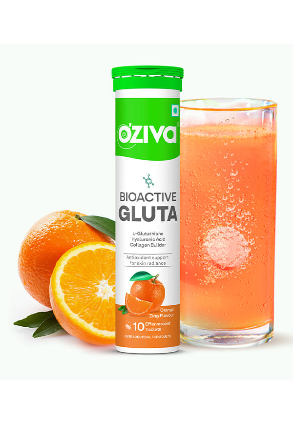 Bioactive Gluta with L-Glutathione to Reduce Pigmentation, Orange Zing