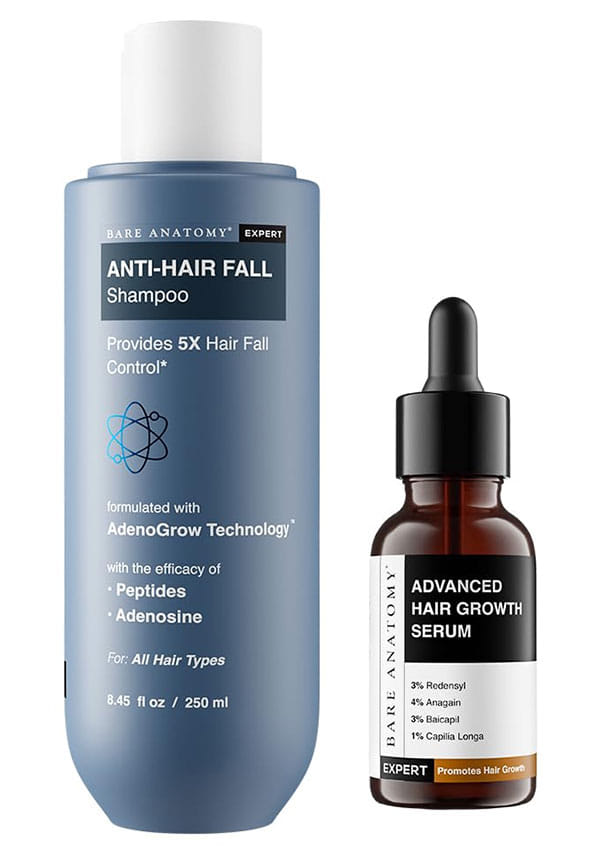 Anti-Hair Fall Shampoo & Advanced Hair Growth Serum