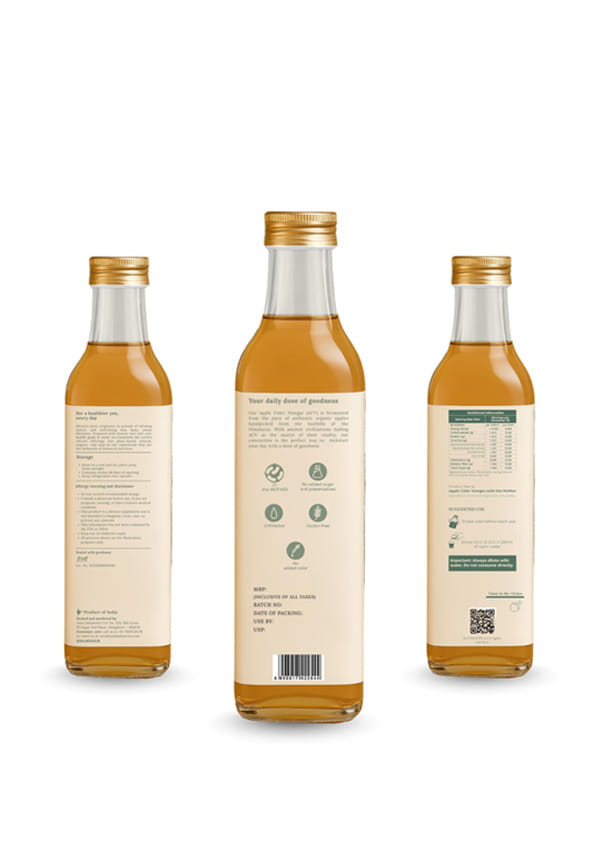 Apple cider vinegar with Mother – thumbnail 2
