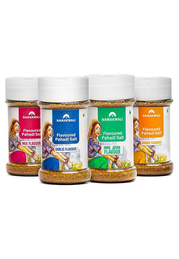 Pahadi Flavoured Seasoning Salt (Mix, Garlic, Ginger, Hing Jeera)