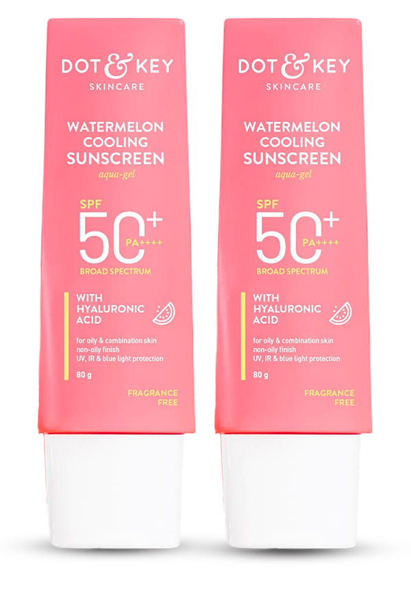 Watermelon Cooling Sunscreen Spf 50 Pa+++ (Pack Of 2)