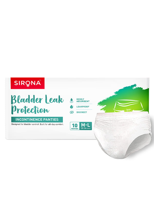 Incontinence Panties for Women | Leak-proof, Breathable & Discreet | 360° Protection | Hypoallergenic