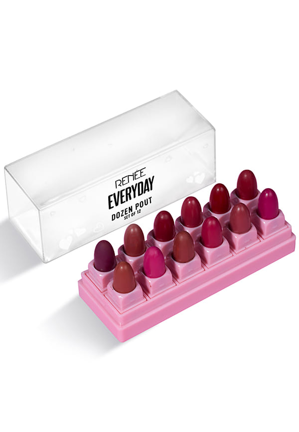 Everyday Dozen Pout Mini Matte Lipstick