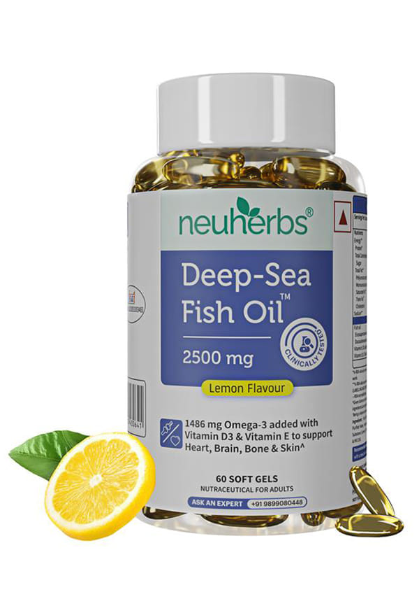 Deep Sea Omega 3 Fish Oil Supplement | Triple Strength