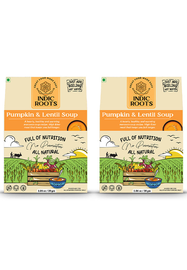 Pumpkin & Lentil Soup