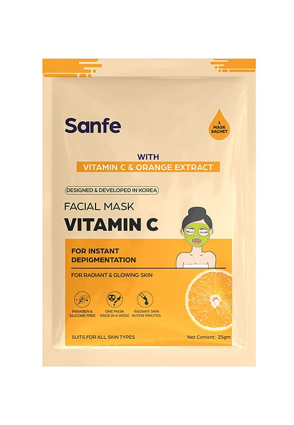 Instant Depigmentation Vitamin C Facial Mask