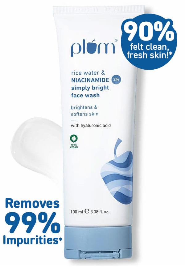 Simply Bright 2% Niacinamide Face Wash With Rice Water