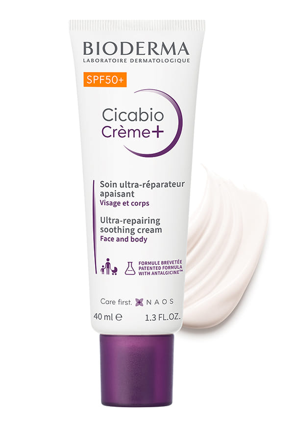 Cicabio SPF 50+ Repairing Cream For Damaged Skin