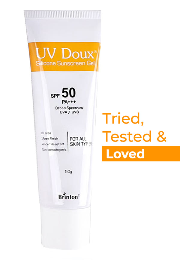 Silicone Sunscreen Gel with SPF 50 PA +++