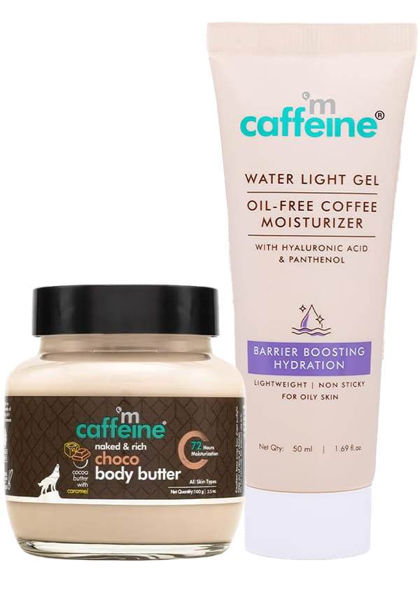 Deep Moisturization Duo - Choco Body Butter & Coffee Face Moisturizer