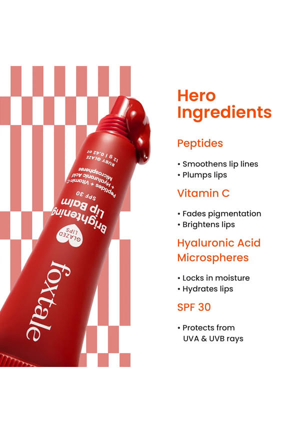 Brightening Lip Balm | Kit of 2 | Ruby Glaze – thumbnail 3