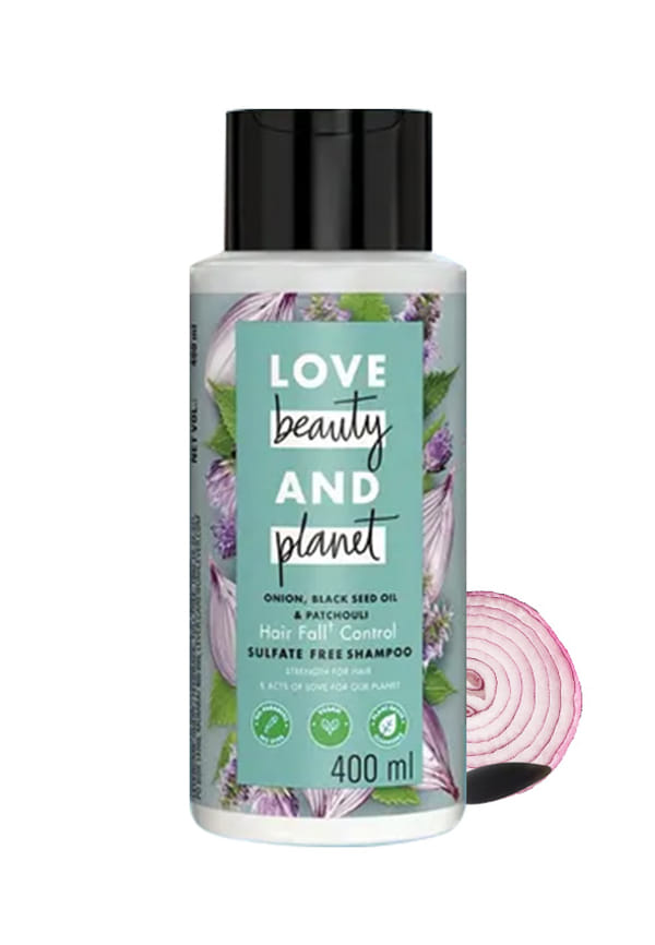 Onion, BlackSeed & Patchouli Hairfall Control Sulfate Free Shampoo