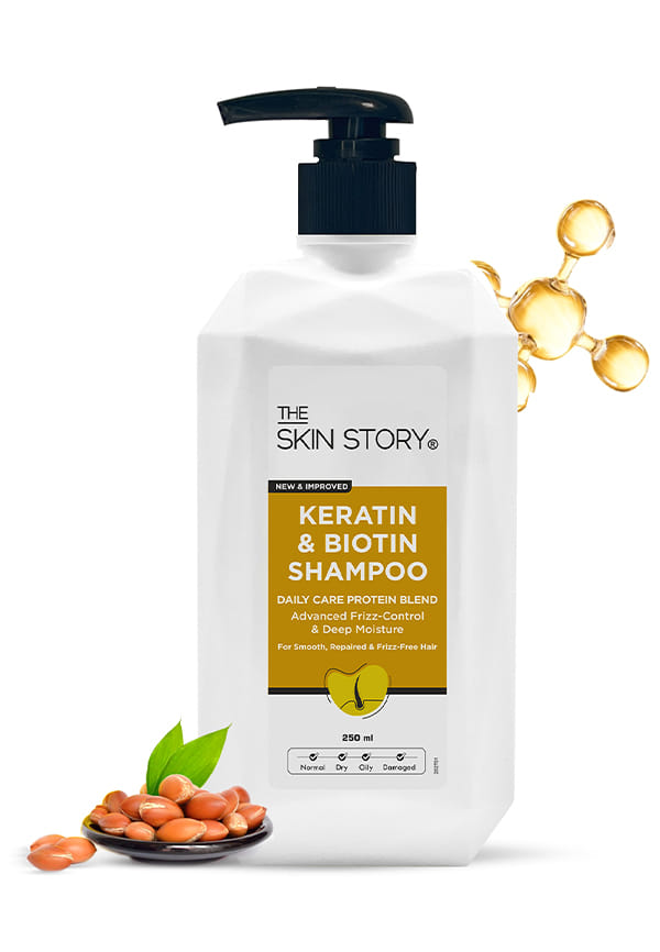 The Skin Story Keratin & Biotin Shampoo