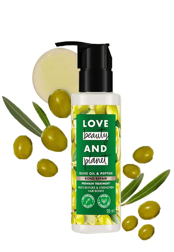 Olive oil & Peptide Bond Repair Prewash Treatment