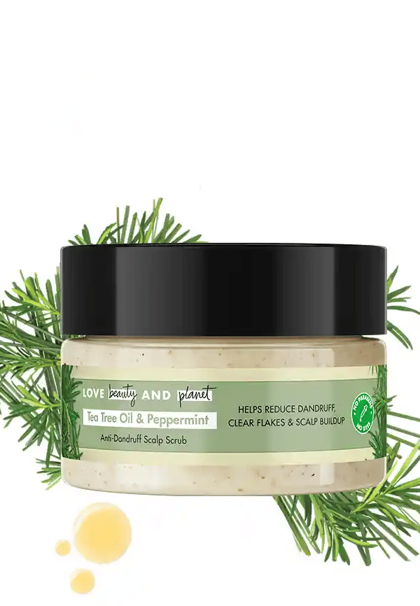 Tea Tree Oil & Peppermint Scalp Scrub