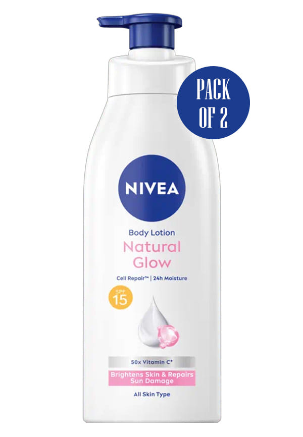 Body Lotion Natural Glow, Cell Repair, Spf 15 & 50X Vitamin C