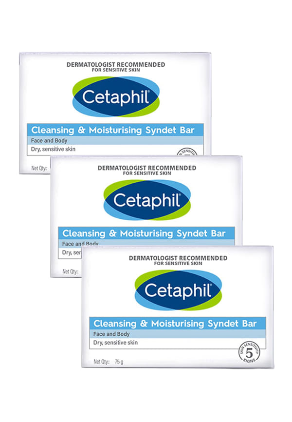 Cleansing & Moisturizing Bathing Bar (Pack of 3)