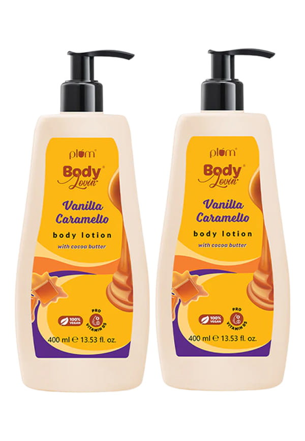 BodyLovin' Vanilla Caramello Body Lotion | Cocoa Butter & Vitamin B5|