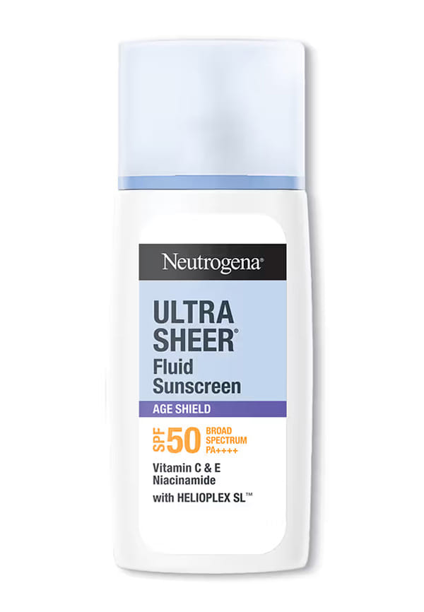 UltraSheer Age Shield Fluid Face Sunscreen SPF50+ PA++++