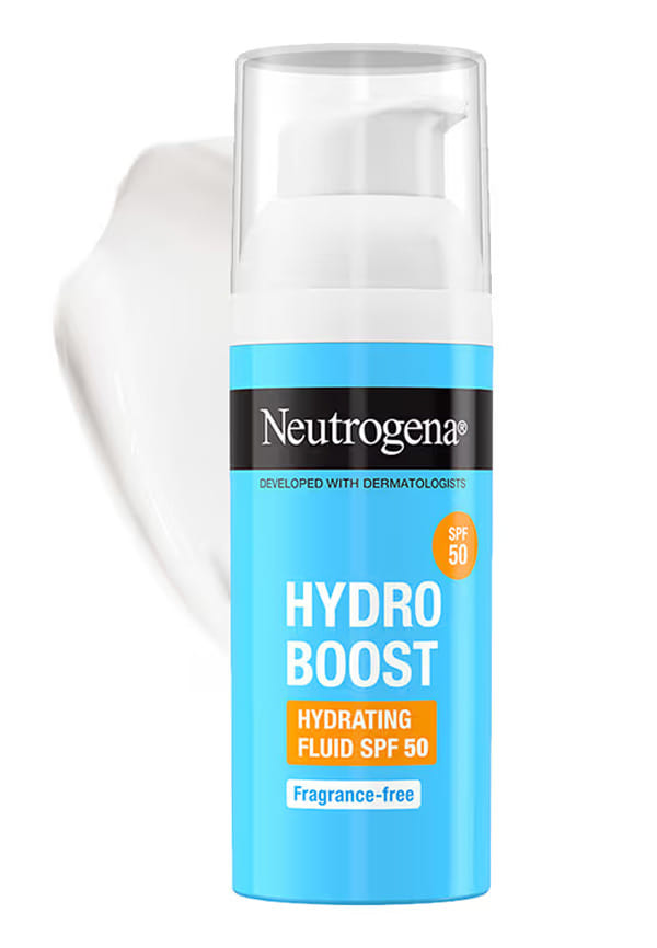 Hydroboost Hydrating Fluid Sunscreen Moisturizer Spf 50