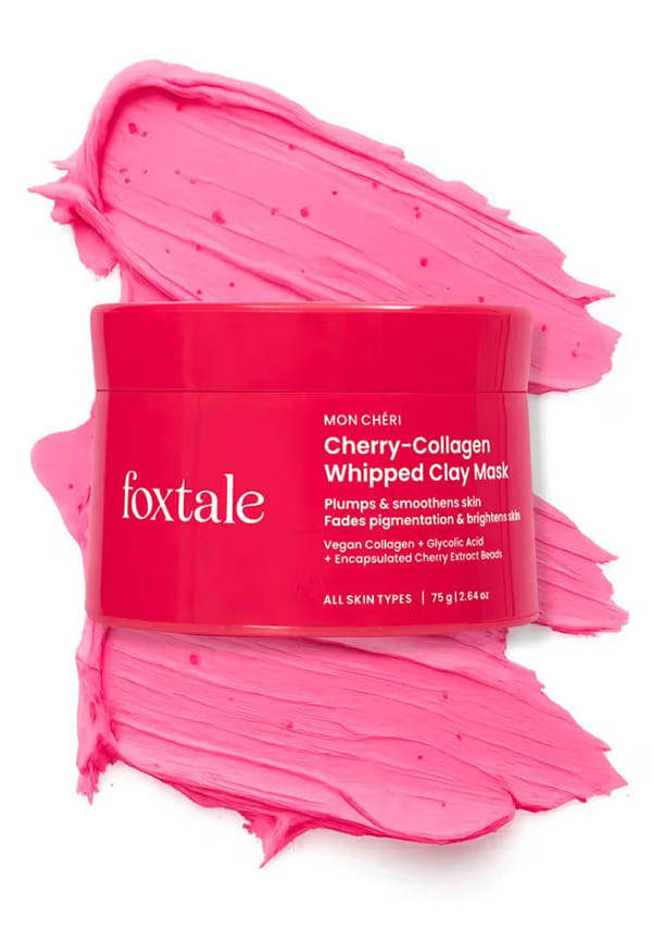 Cherry-Collagen Whipped Clay Mask