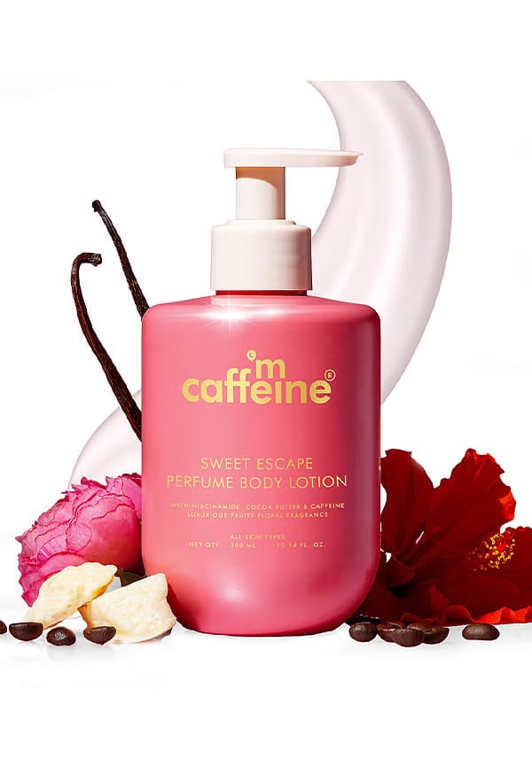 Sweet Escape Perfume Body Lotion with Niacinamide & Cocoa Butter