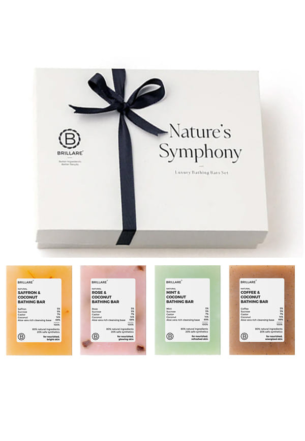 Brillare Nature’s Symphony Bathing Bar Gift Box