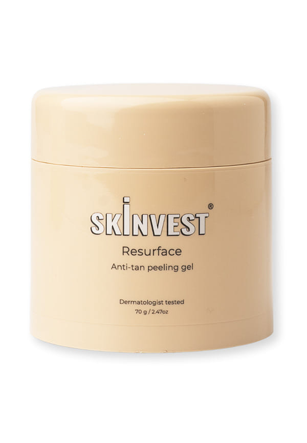 Resurface Anti-Tan Peeling Gel with 1% Lactic Acid & Soothing Botanicals
