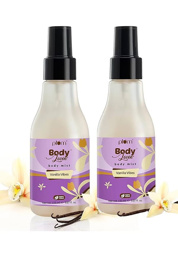 Bodylovin' Vanilla Vibes Body Mist Vanilla Fragrance (pack of 2)