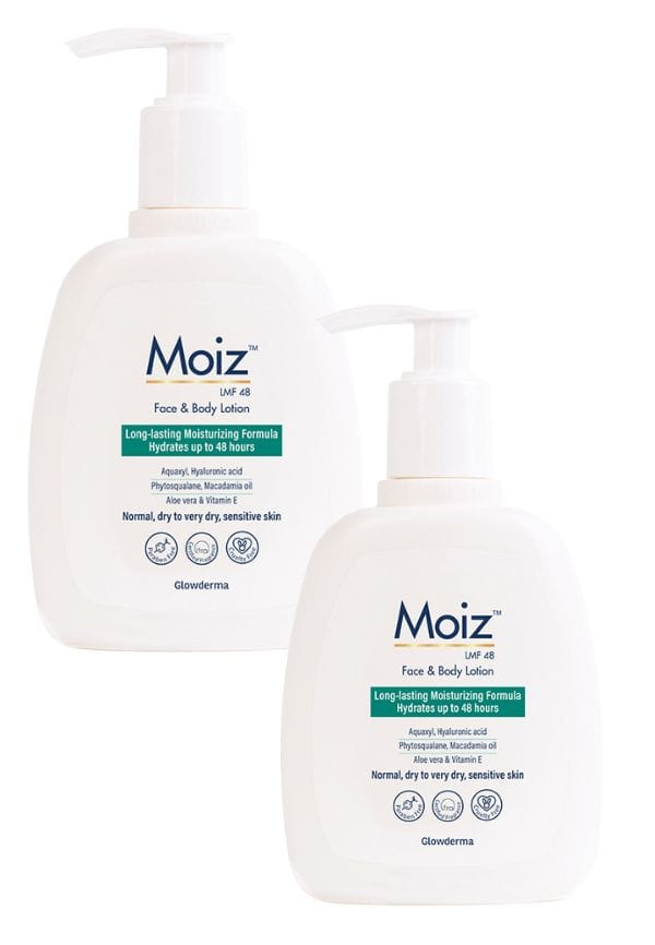 LMF 48 Face & Body Moisturizing Lotion – 200ml Twin Pack