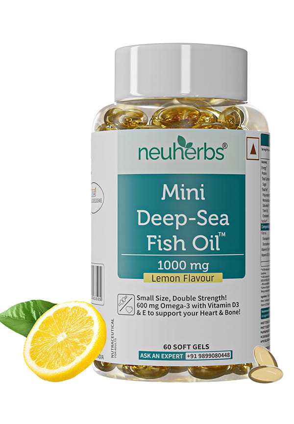 Mini Deep Sea Fish Oil Omega 3 Supplement