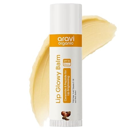 Lip Glowy Balm With SPF 50 PA+++ & Kojic Acid - Ceramide & Peptide