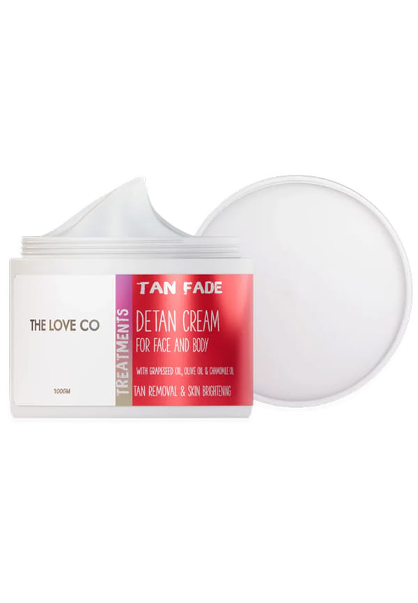 Tan Fade Detan Cream Tan Removal Cream
