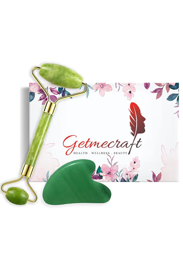 Jade Roller And Gua Sha Set