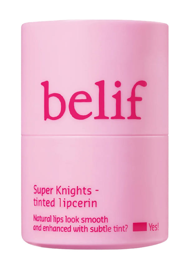 Superknight Tinted Lipcerin Korean Lip Mask, Scrub & Glowy Balm With Ceramide & Peptide