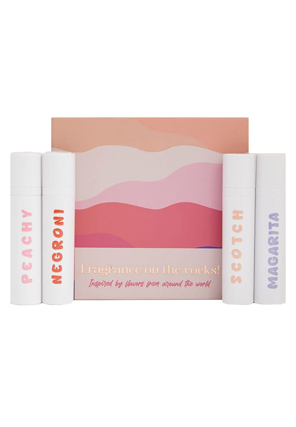 20ml x 4 Gift Set Parfum – Peachy, Negroni, Margarita & Scotch