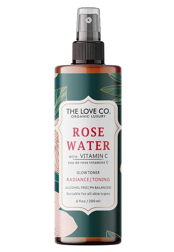 Rose Water Face Toner with Vitamin C – 200ml.