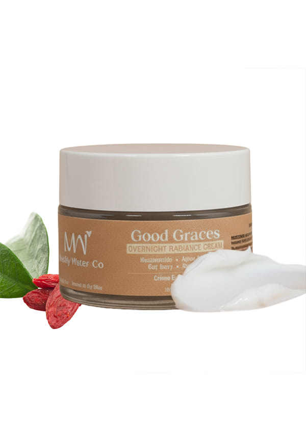 Good Graces - Overnight Radiance Cream | Niacinamide, Alpha Arbutin, Squalane, Goji Berry