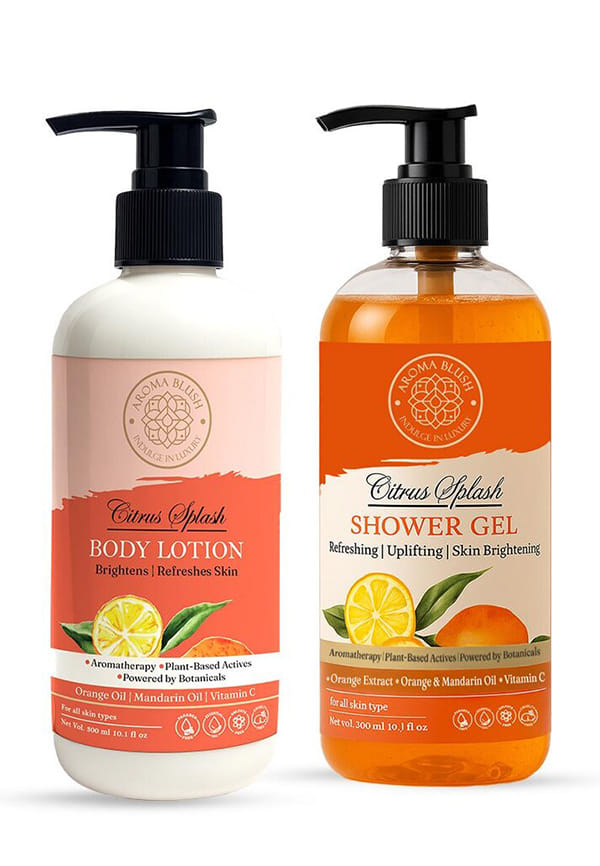 Citrus Splash Body Lotion & Shower Gel Duo