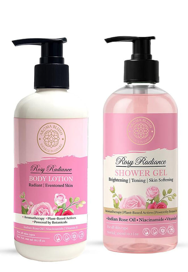 Rosy Radiance Body Lotion & Shower Gel Duo
