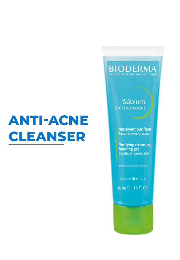 Sebium Face And Body Wash Moussant Purifying Cleansing Gel