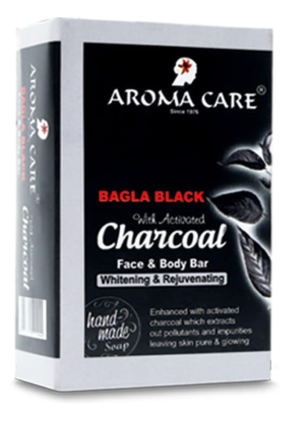 Bagla Black Charcoal Face And Body Bar Bagla Black Charcoal Face And Body Bar