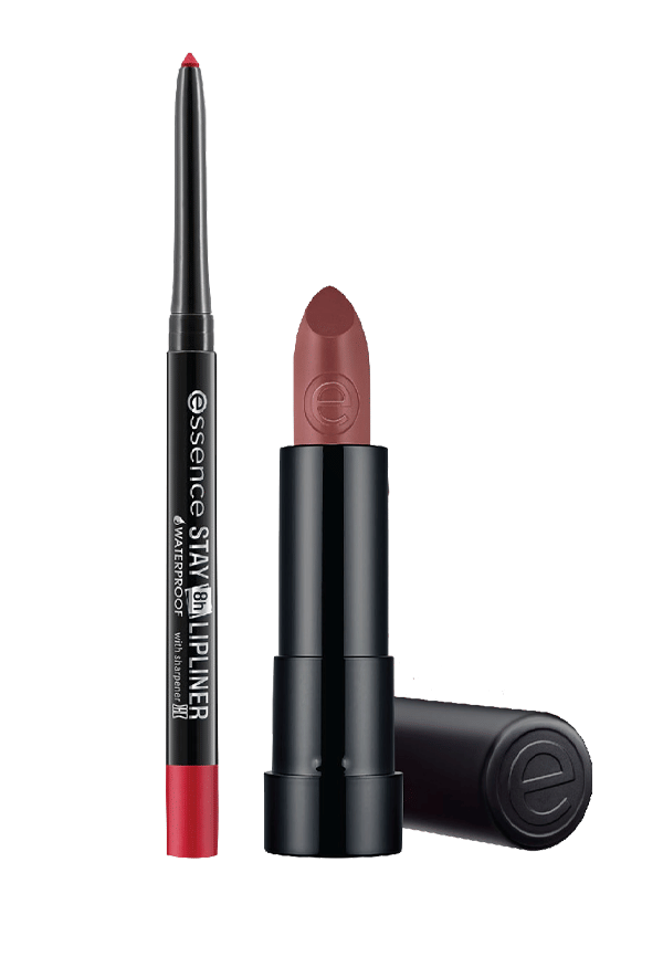 Long Lasting Lipstick + Stay 8H Waterproof Lipliner