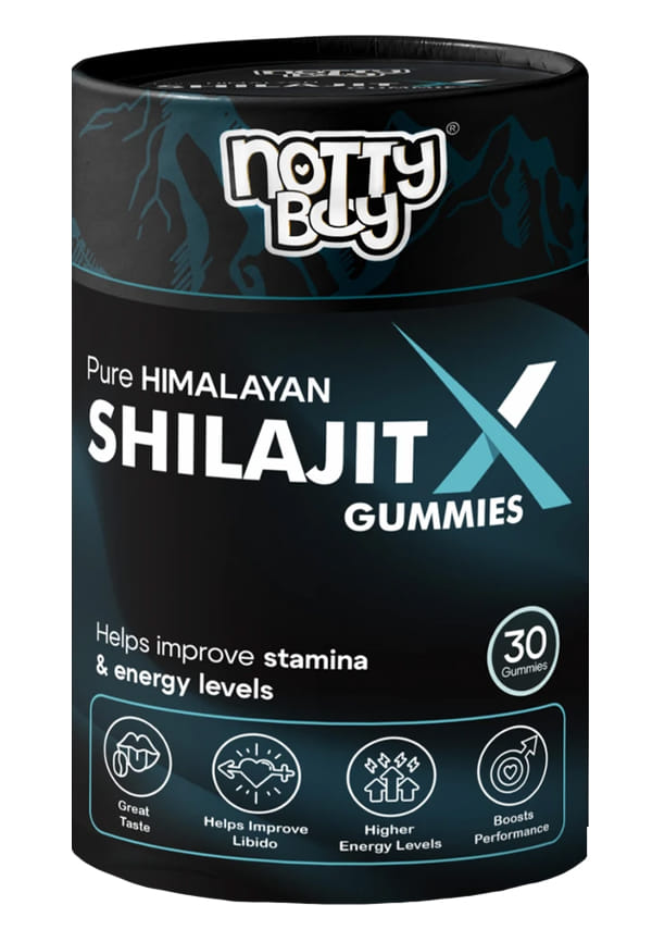 Shilajit X Gummies 250mg | Energy & Stamina Boost | No Sugar | Tamarind Flavour