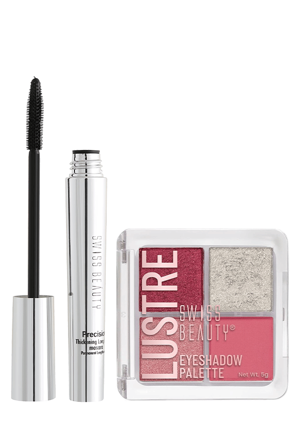 Waterproof Mascara + Lustre Eyeshadow Palette