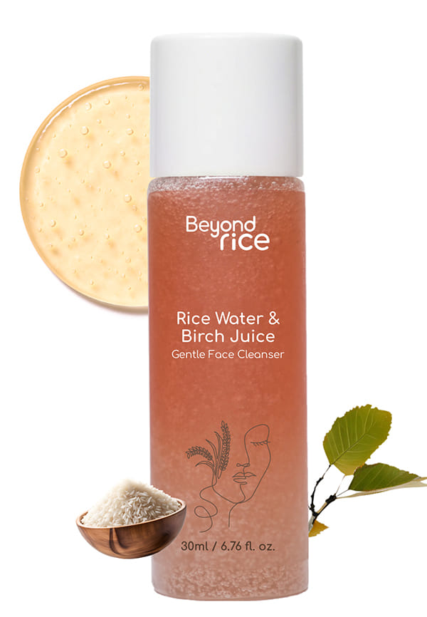 Gentle Face Cleanser with Rice water & Birch Juice