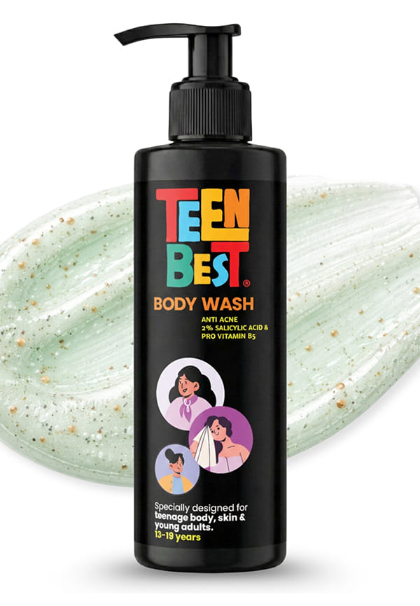 Teens Anti Acne Body Wash for Back Acne & Body Pimples