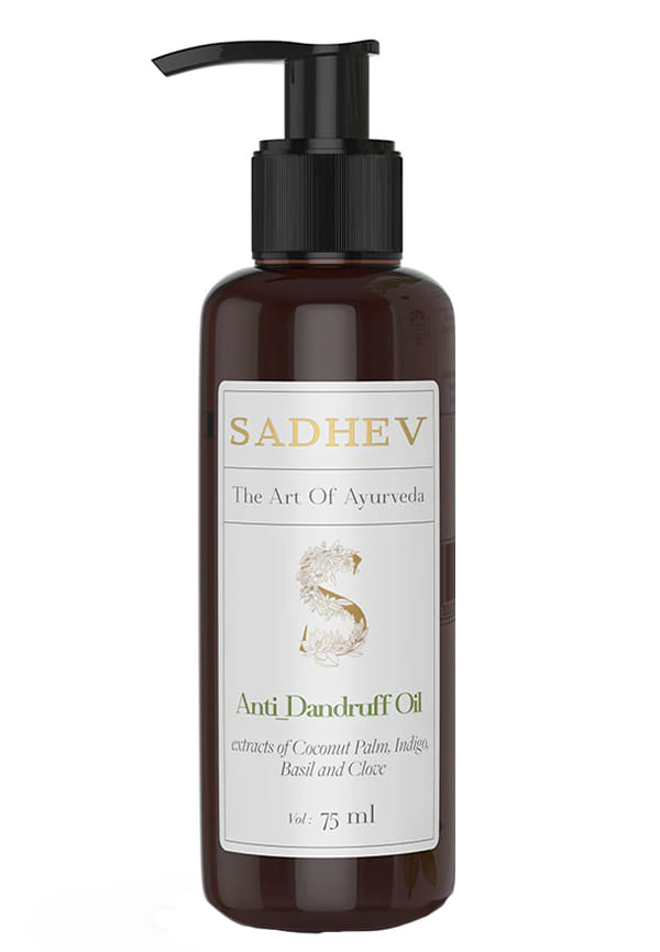 Ayurvedic Anti - Dandruff Oil - Coconut, Holy Basil & Clove 75 ml